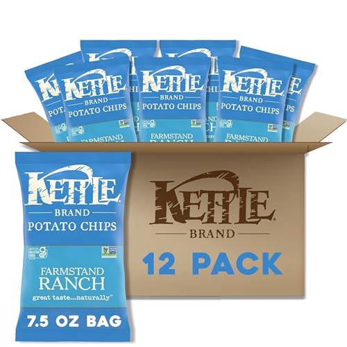 Kettle Brand Potato Chips Variety Pack, 1 Oz, 20 Ct