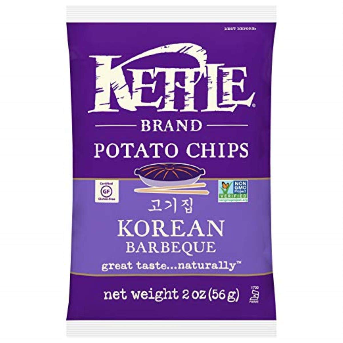 Kettle Brand Potato Chips Variety Pack, 1 Oz, 20 Ct