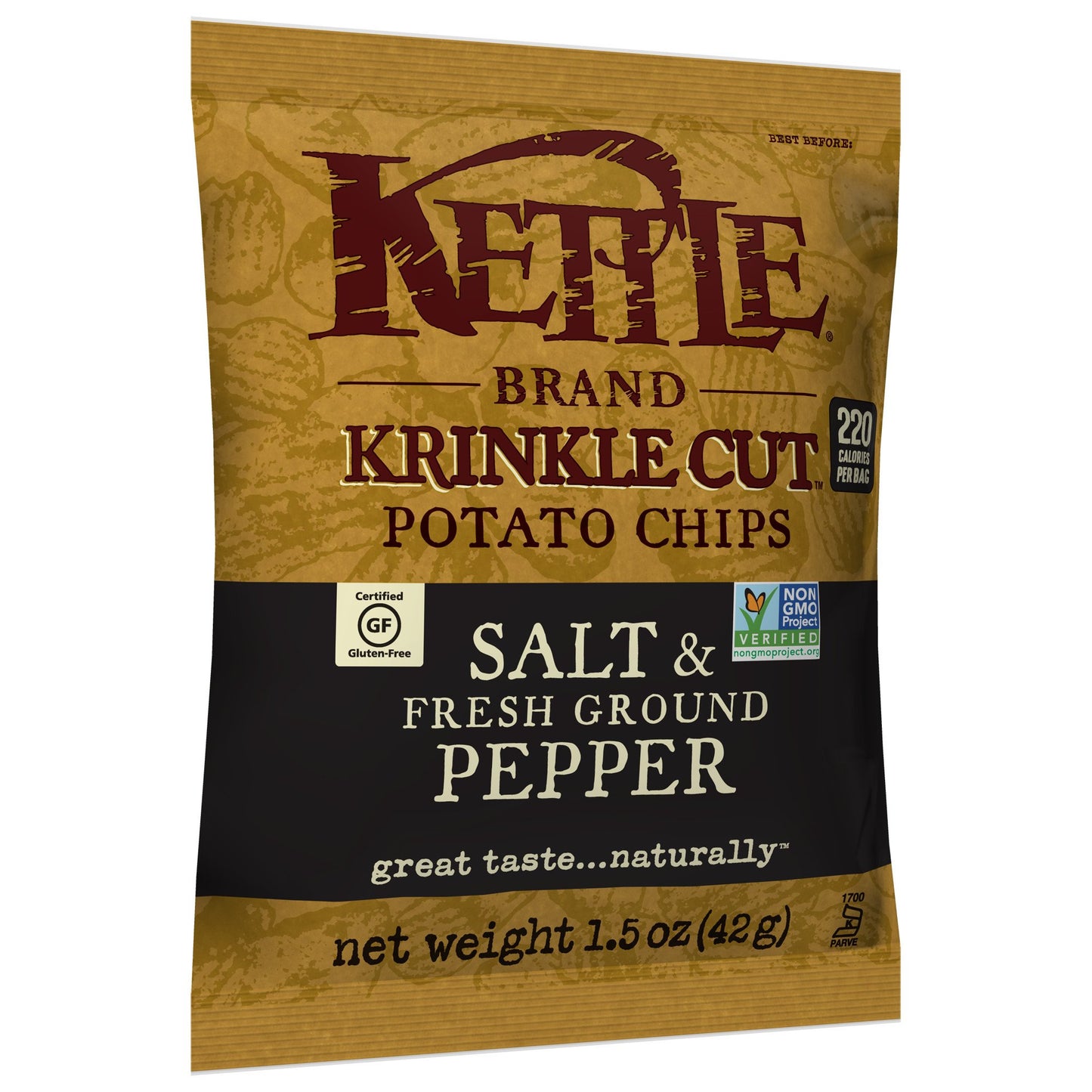 Kettle Brand Potato Chips Variety Pack, 1 Oz, 20 Ct