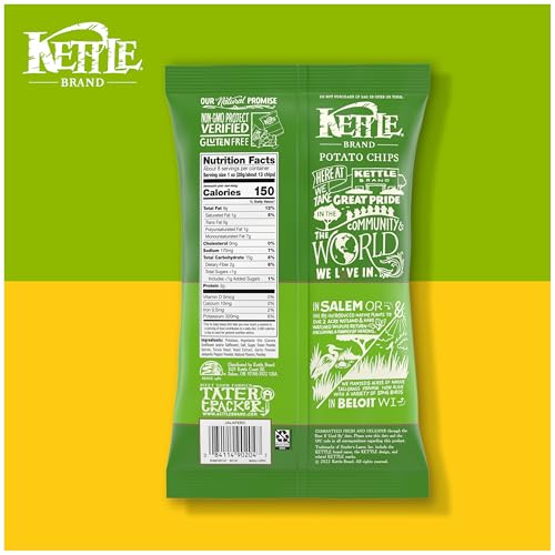 Kettle Brand Potato Chips Variety Pack, 1 Oz, 20 Ct