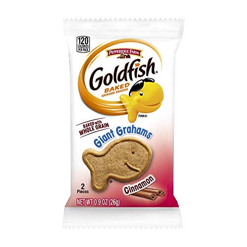 Goldfish Dynamic Duo Variety Pack, Colors Cheddar & Flavor Blasted Xtra Cheddar, Snack Packs, 20 Ct