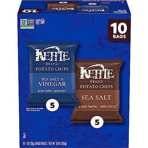 Kettle Brand Potato Chips Variety Pack, 1 Oz, 20 Ct