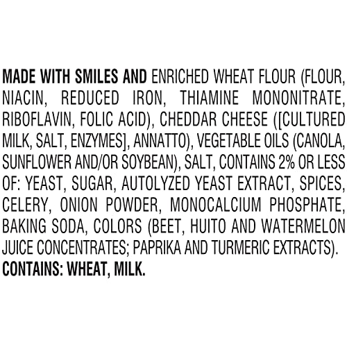 Goldfish Dynamic Duo Variety Pack, Colors Cheddar & Flavor Blasted Xtra Cheddar, Snack Packs, 20 Ct