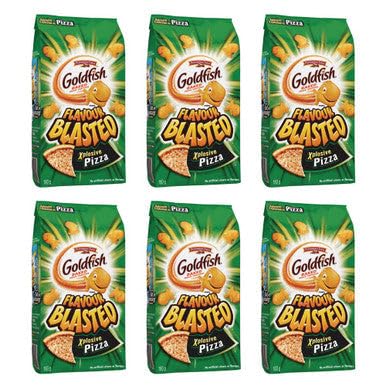 Goldfish Dynamic Duo Variety Pack, Colors Cheddar & Flavor Blasted Xtra Cheddar, Snack Packs, 20 Ct