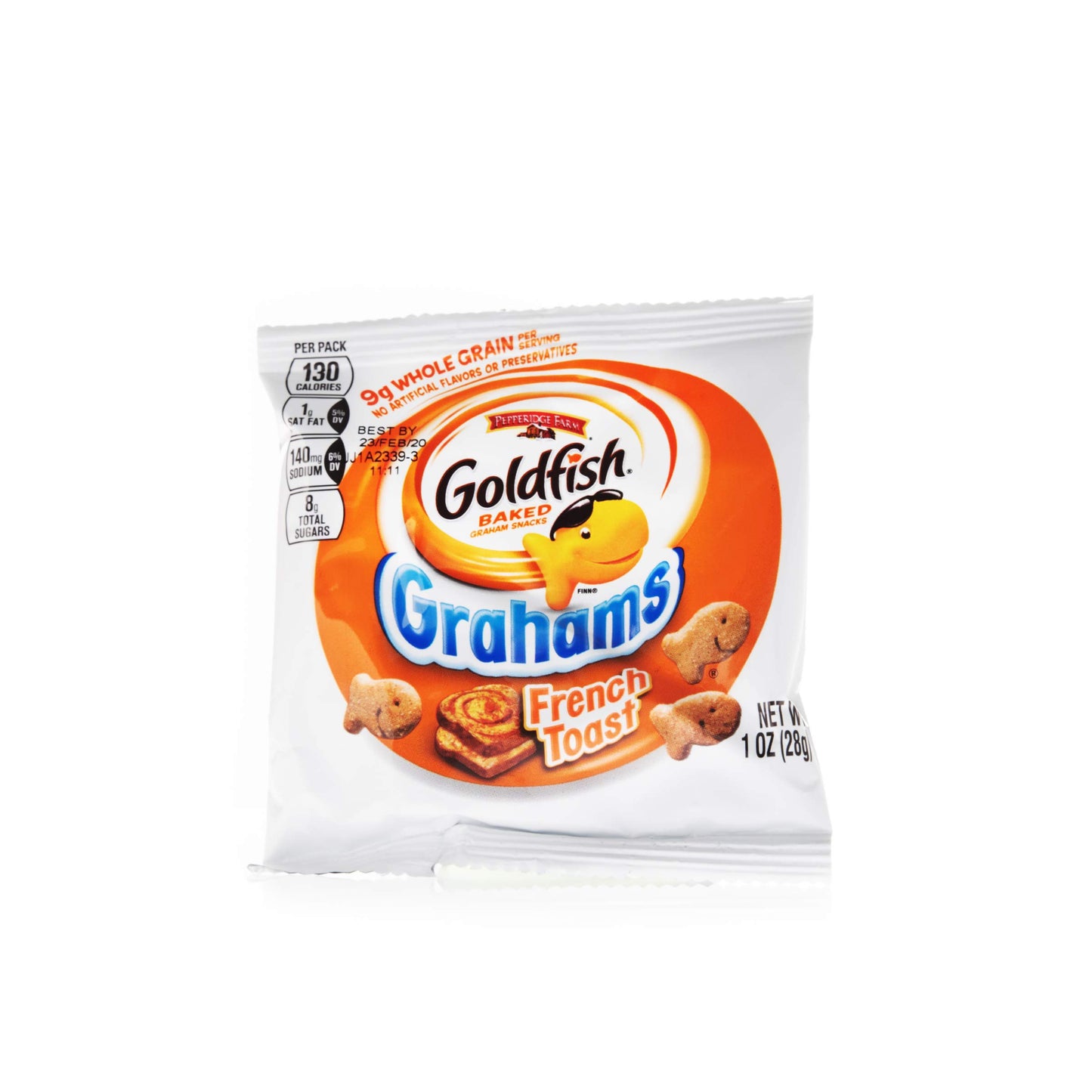 Goldfish Dynamic Duo Variety Pack, Colors Cheddar & Flavor Blasted Xtra Cheddar, Snack Packs, 20 Ct