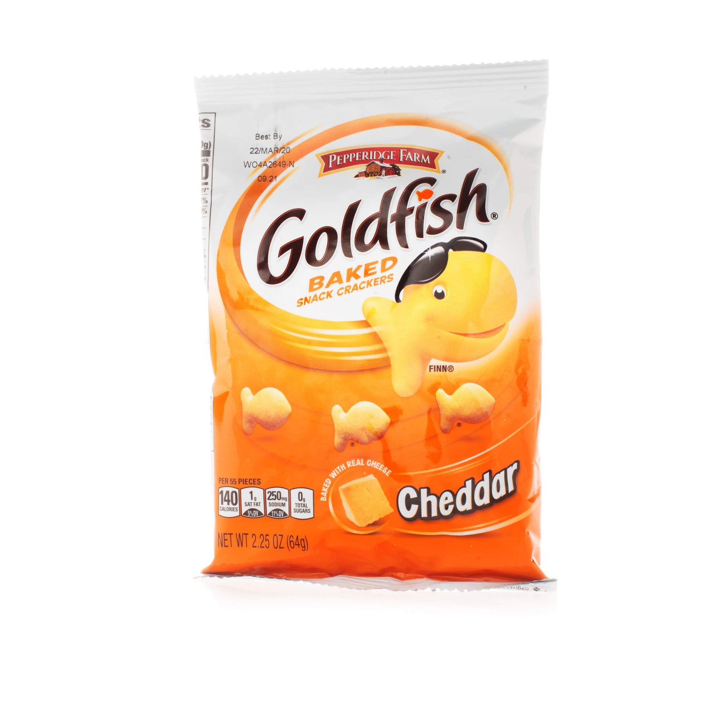 Goldfish Dynamic Duo Variety Pack, Colors Cheddar & Flavor Blasted Xtra Cheddar, Snack Packs, 20 Ct