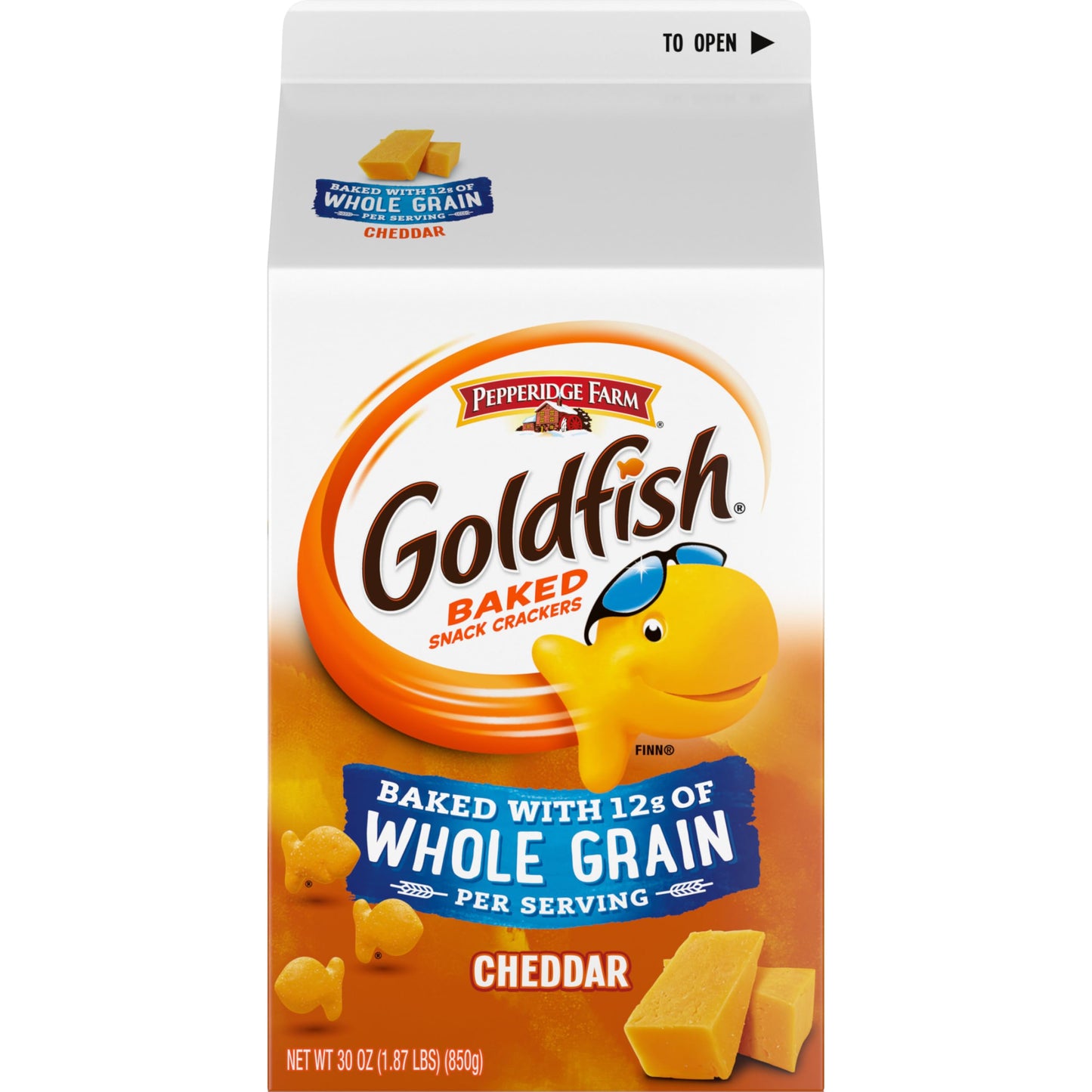 Goldfish Dynamic Duo Variety Pack, Colors Cheddar & Flavor Blasted Xtra Cheddar, Snack Packs, 20 Ct