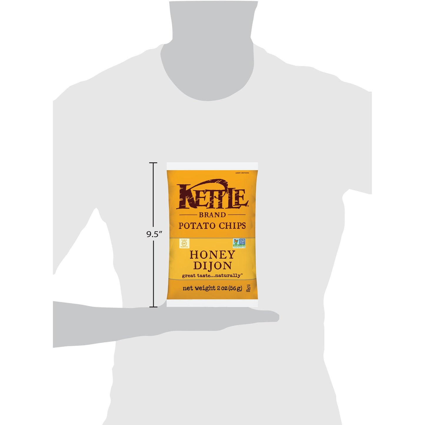 Kettle Brand Potato Chips Variety Pack, 1 Oz, 20 Ct