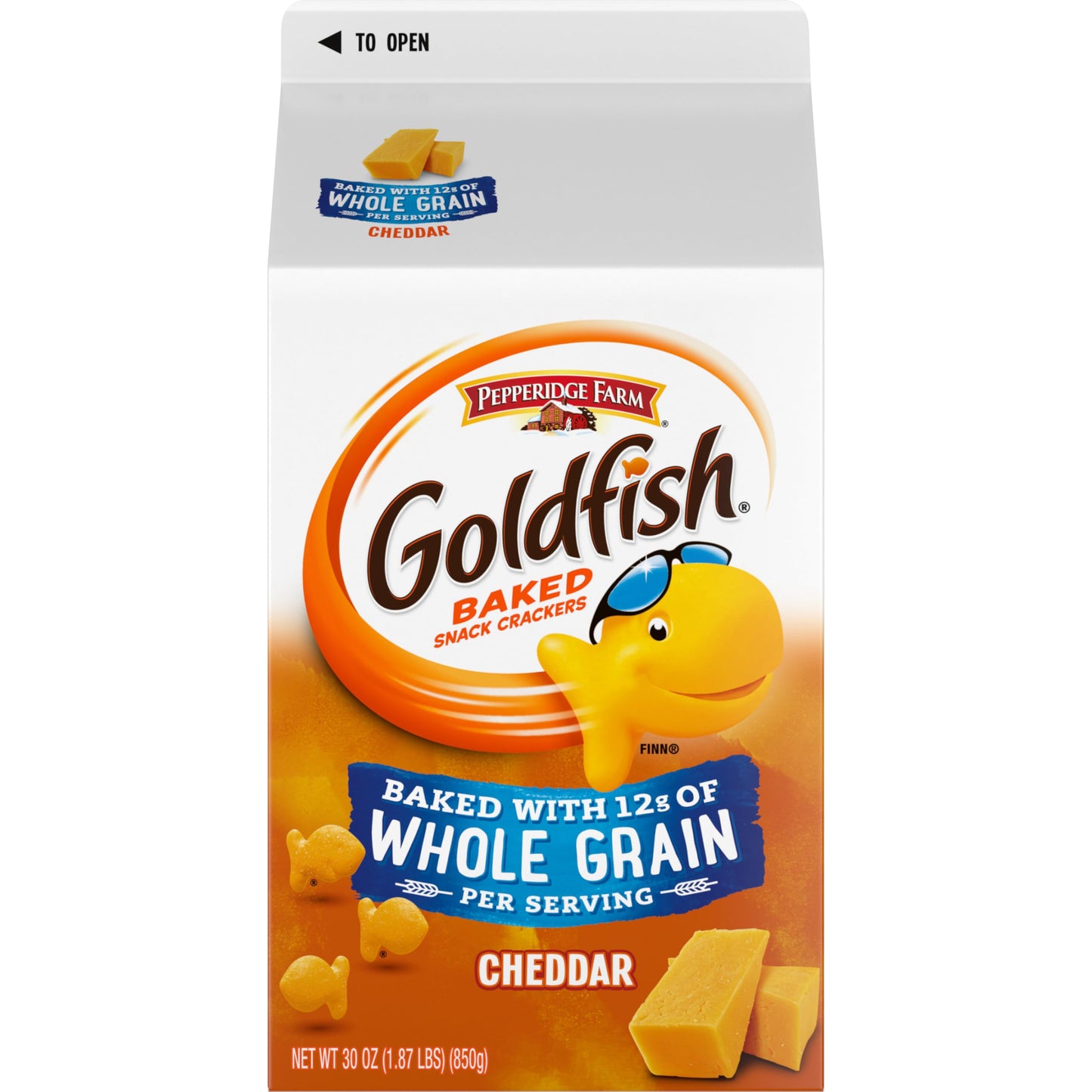 Goldfish Dynamic Duo Variety Pack, Colors Cheddar & Flavor Blasted Xtra Cheddar, Snack Packs, 20 Ct
