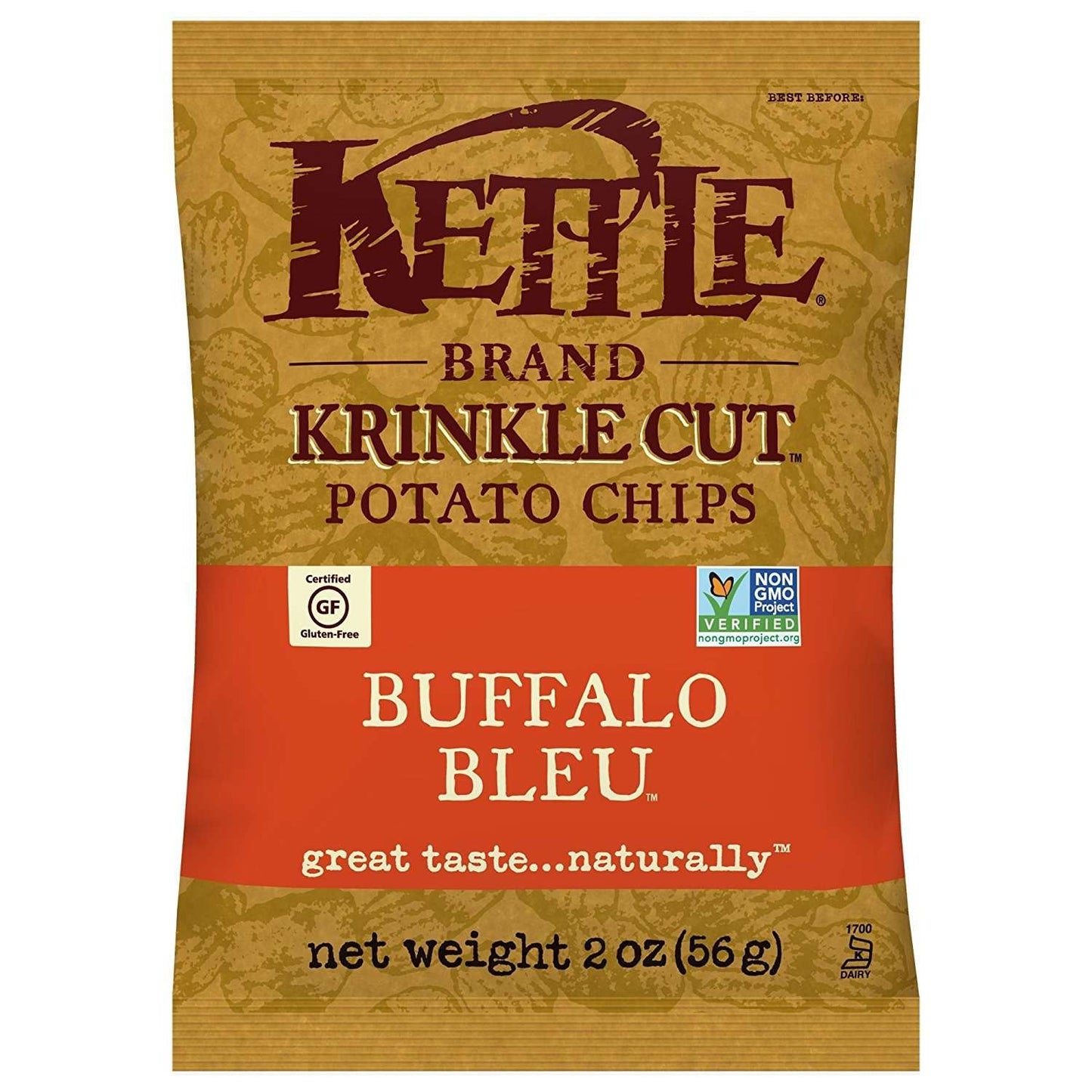 Kettle Brand Potato Chips Variety Pack, 1 Oz, 20 Ct