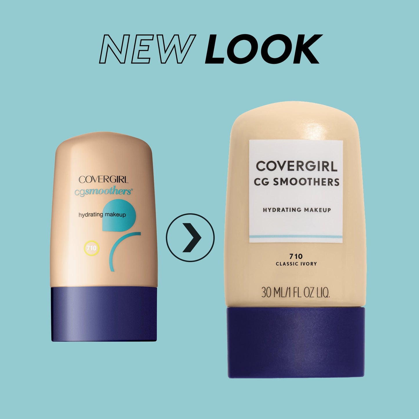 COVERGIRL Smoothers Hydrating Makeup Classic Beige, 1 oz (packaging may vary)