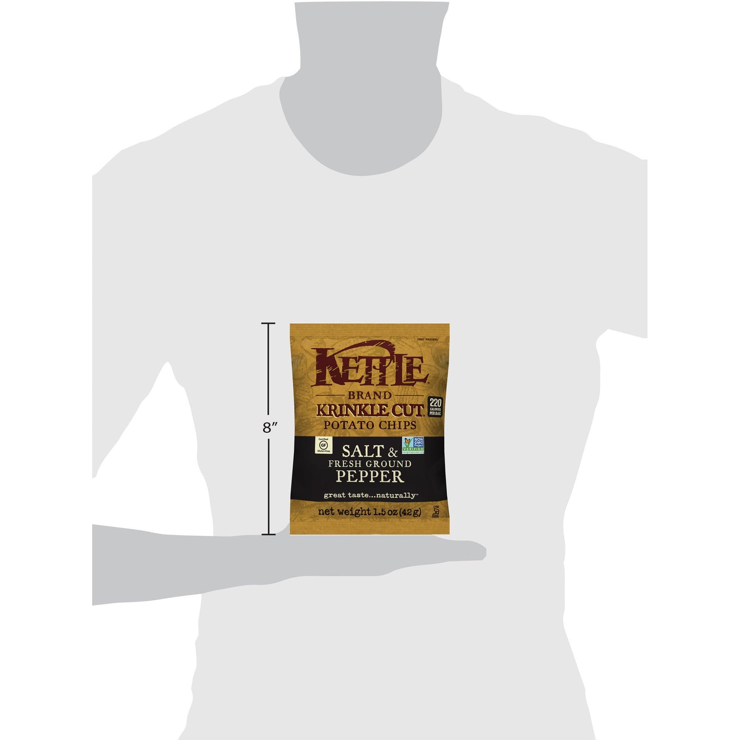 Kettle Brand Potato Chips Variety Pack, 1 Oz, 20 Ct