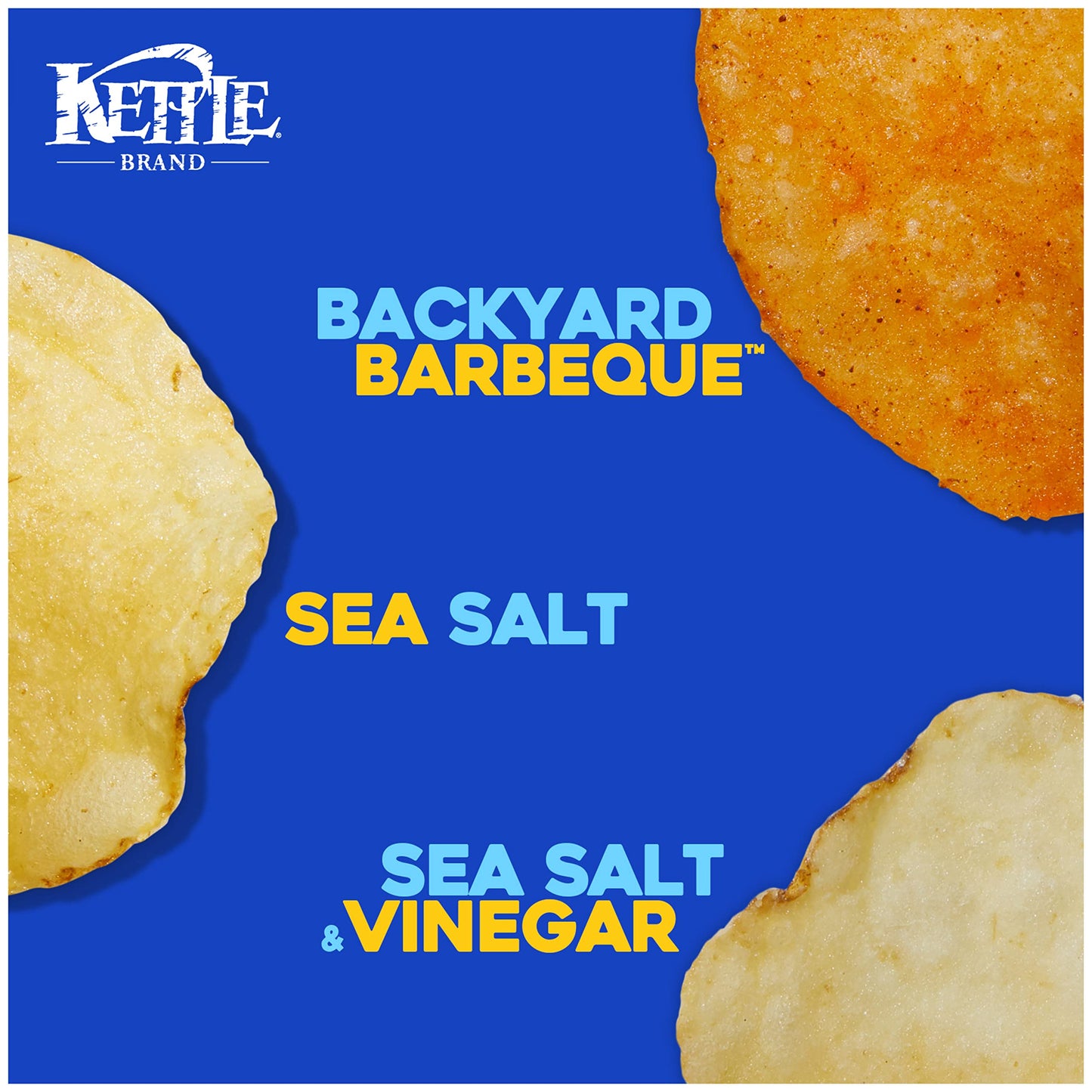 Kettle Brand Potato Chips Variety Pack, 1 Oz, 20 Ct