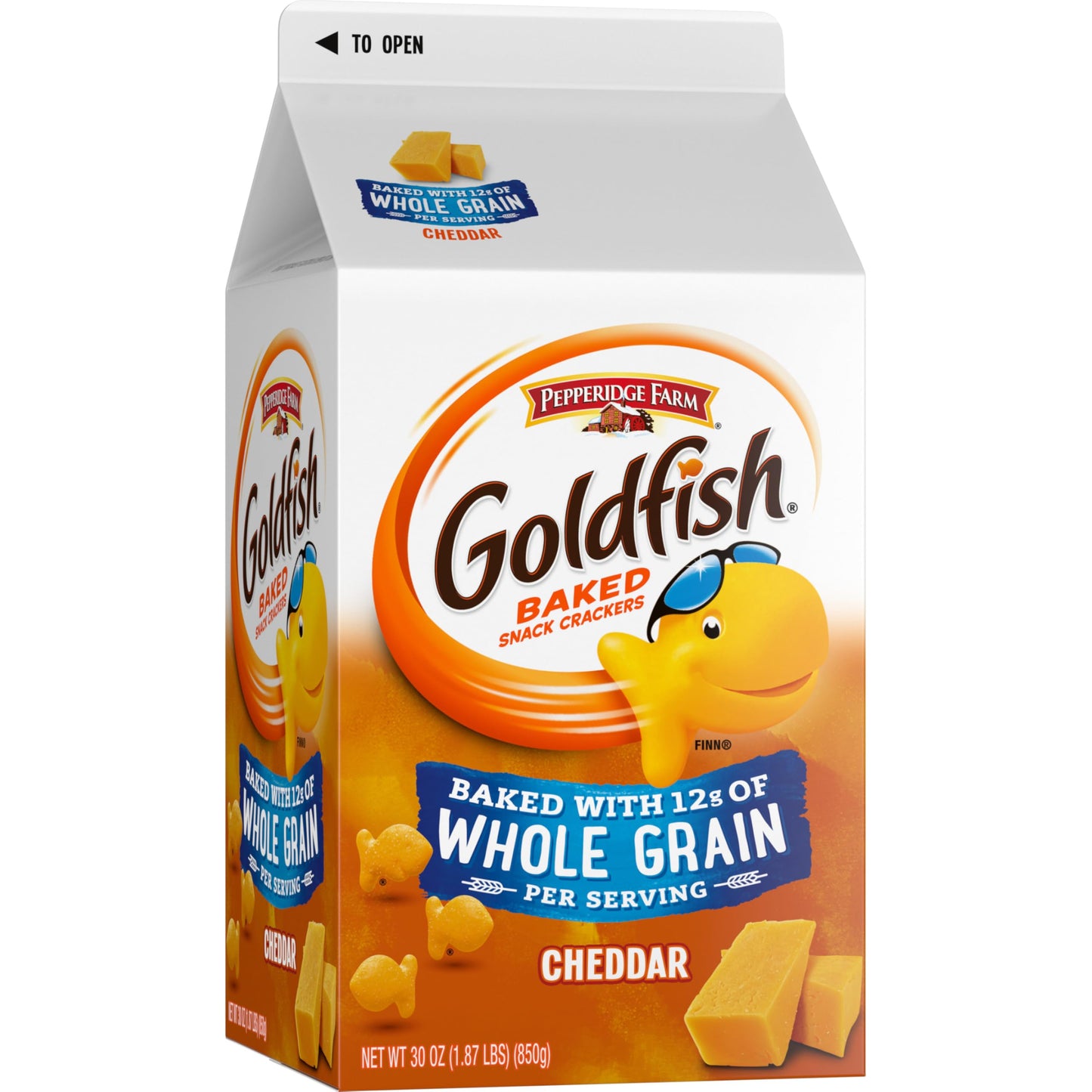 Goldfish Dynamic Duo Variety Pack, Colors Cheddar & Flavor Blasted Xtra Cheddar, Snack Packs, 20 Ct