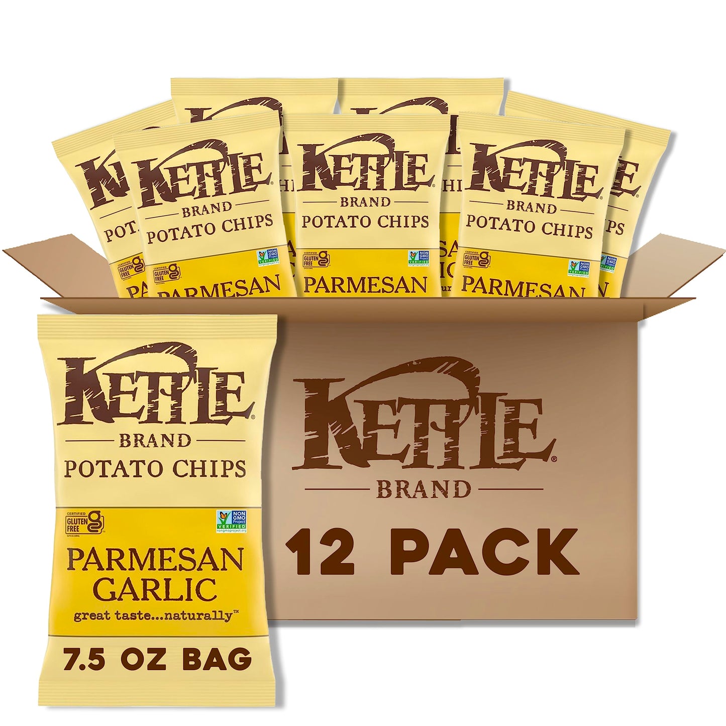 Kettle Brand Potato Chips Variety Pack, 1 Oz, 20 Ct