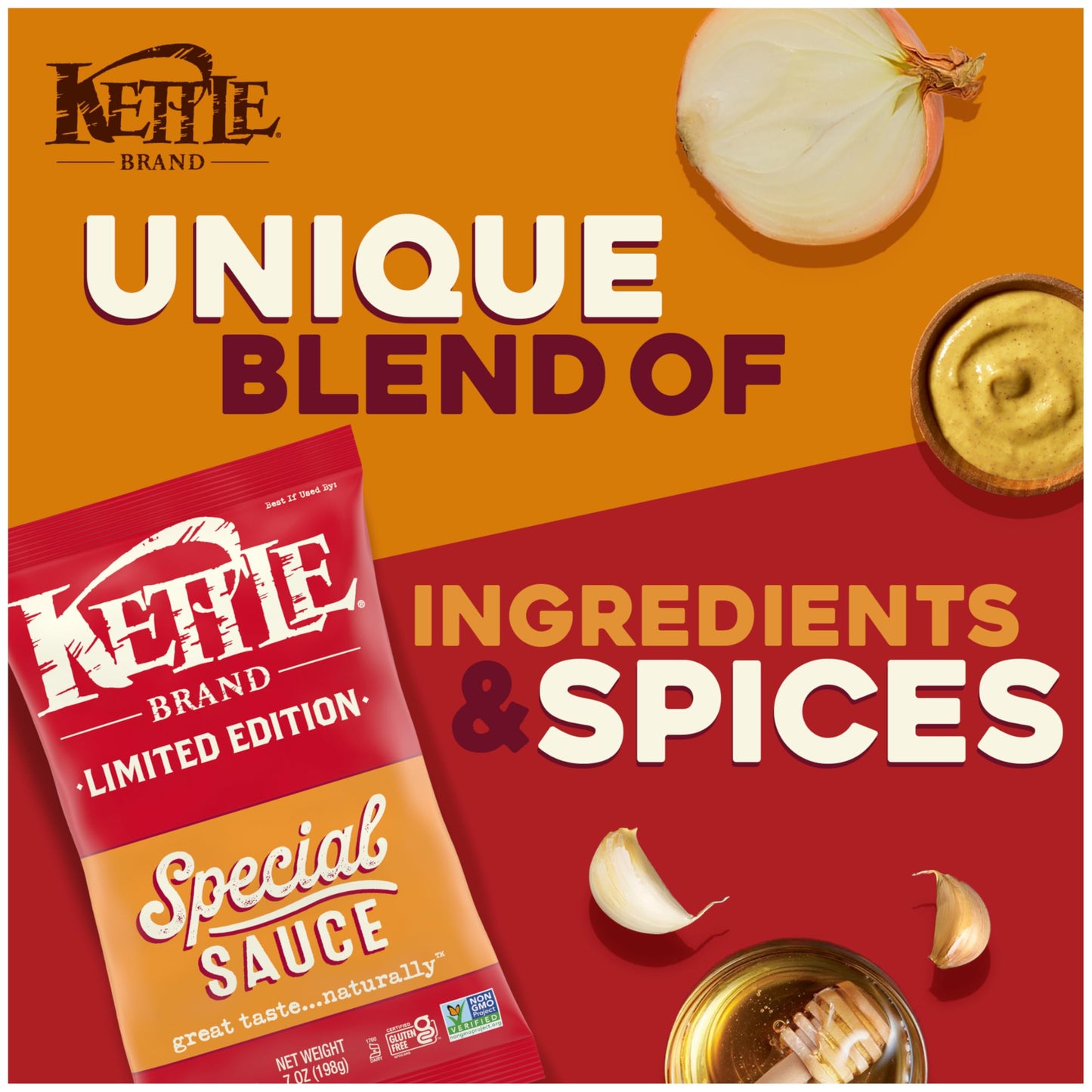 Kettle Brand Potato Chips Variety Pack, 1 Oz, 20 Ct