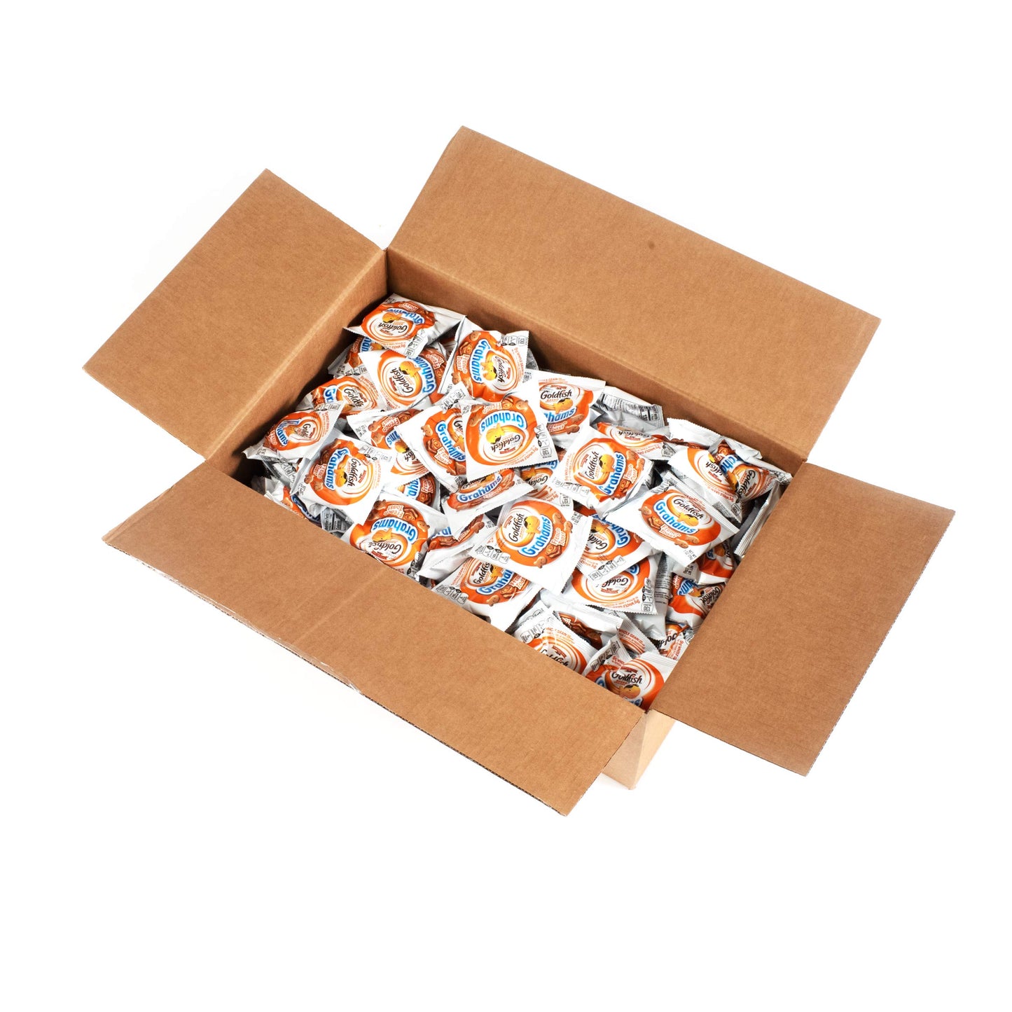 Goldfish Dynamic Duo Variety Pack, Colors Cheddar & Flavor Blasted Xtra Cheddar, Snack Packs, 20 Ct
