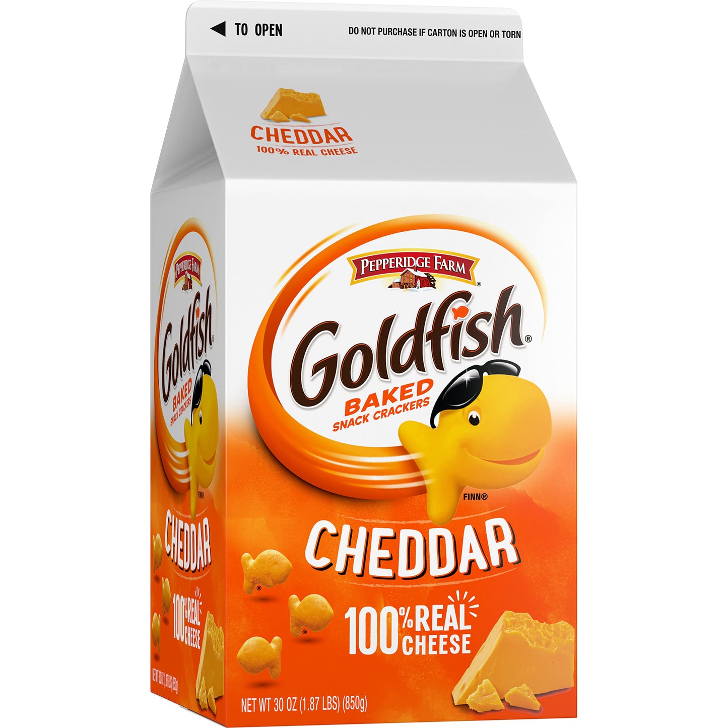 Goldfish Dynamic Duo Variety Pack, Colors Cheddar & Flavor Blasted Xtra Cheddar, Snack Packs, 20 Ct