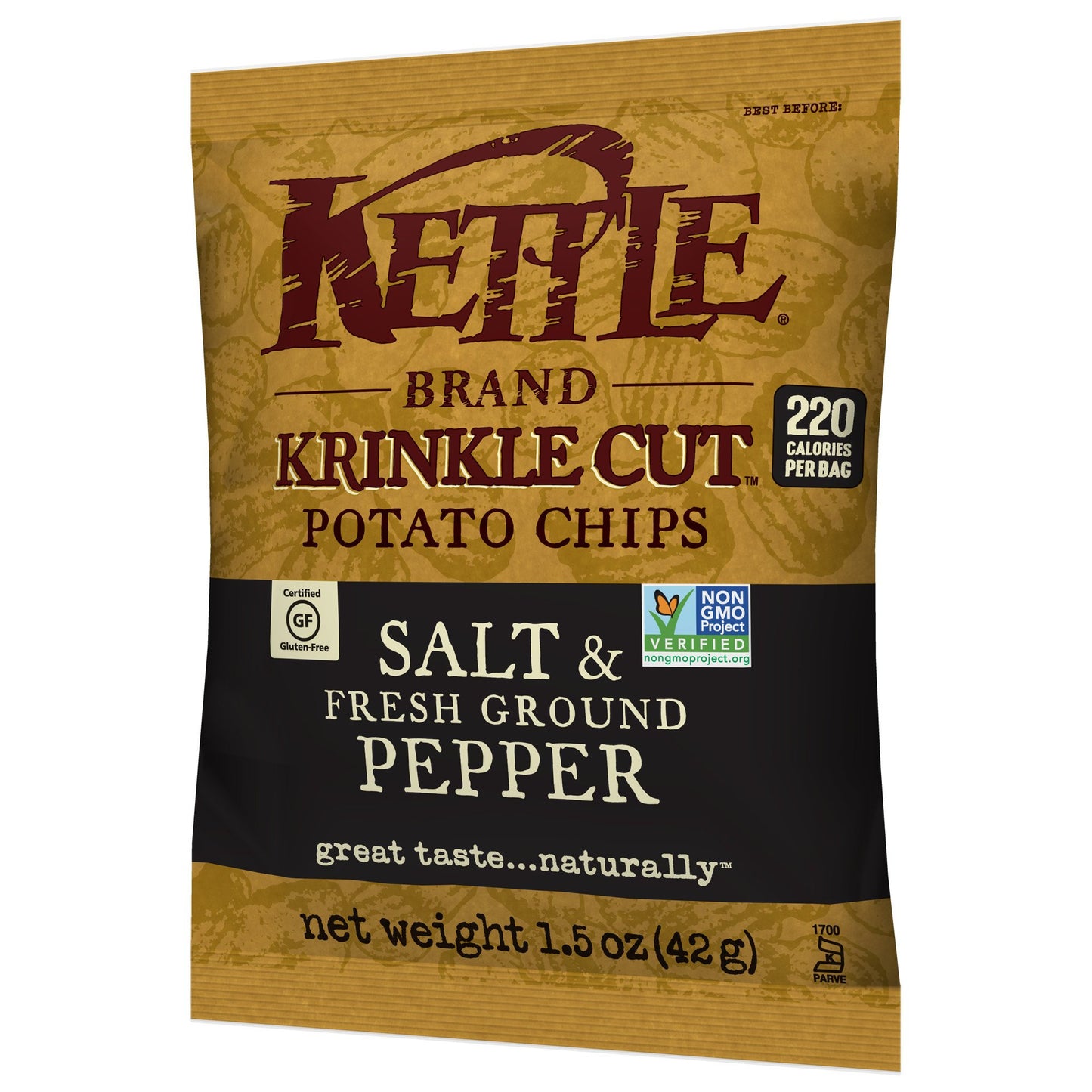 Kettle Brand Potato Chips Variety Pack, 1 Oz, 20 Ct